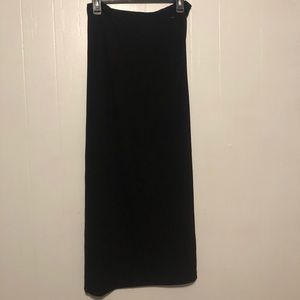 Sigrid Olsen Long Black Skirt